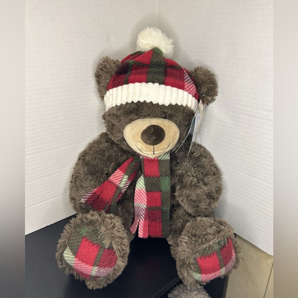 St. Jude Hospital Gentle Treasures Teddy Bear 2020 Christmas Santa Plush 15"
